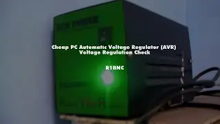 Checking Voltage of Cheap Relay type Automatic Voltage Regulator (AVR) for PC