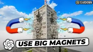 5 БЕЗУМНЫХ ИДЕЙ УНИЧТОЖИТЬ НЕБОСКРЁБ ОТ НЕЙРОСЕТИ ► Teardown