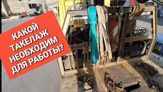 What is needed to lift any load? My rigging.