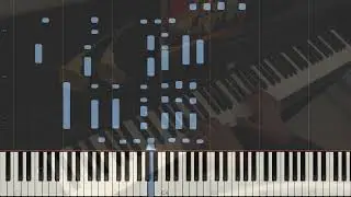 By request - Roxette - Fading Like A Flower - piano version  - Tutorial + MIDI File