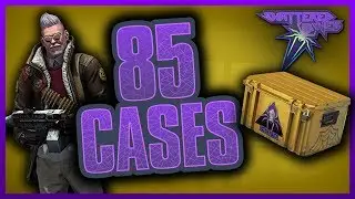 Opening 85 Shattered Web Cases in CS:GO...