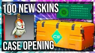 CS2 GALLERY CASE OPENING + ARMORY UPDATE (100 NEW SKINS)