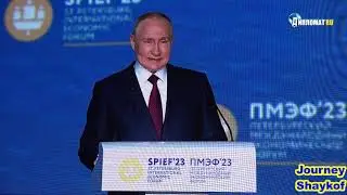 Vladimir Putin spoke at the SPIEF-2023 Economic Forum in St. Petersburg