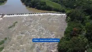 Vídeo da Cachoeira de Emas filmado pelo @aerodronefilmagens na última segunda-feira, dia 12.