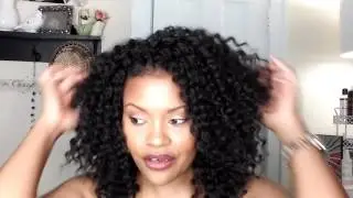 NATURAL HAIR | HAVANA MAMBO TWIST CROCHET BRAID MAINTENANCE - WEEK 1