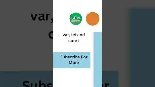 JavaScript var let and const 