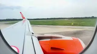 EasyJet A321N MXP-AGP Departure