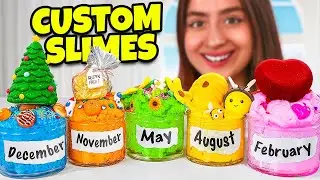 Making Slime For All My Friends Birthdays!
