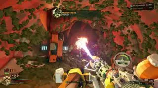 Deep Rock Galactic Driller sticky flames Colette Wave Cooker 1 Grunt Guard then 2 Praetorians