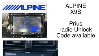 Unlock Alpine Radio X9S Unlock Online