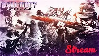 Call of Duty: World At War ►СТРИМ С ДЕВУШКОЙ ►ПОЛНОЕ  ПРОХОЖДЕНИЕ
