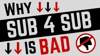 WHY SUB4SUB IS BAD!