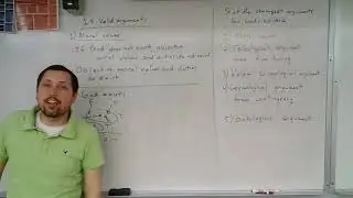 Section 1.4 (part 2) - Argument from moral values