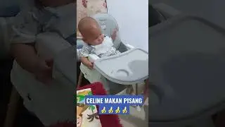 CELINE MAKAN PISANG 🍌🍌🍌🍌🍌🍌🍌🍌🍌🍌