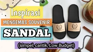 Ide Mengemas Souvenir Pernikahan Sandal Low Budget