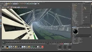 Cinema 4D Tutorial - How to Create a Space Colony 06 Landscape
