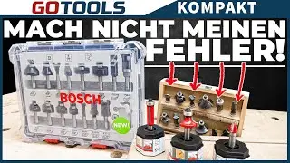 The perfect milling cutter? CARBIDE quality and more: Bosch milling cutter for Wood milling cutters