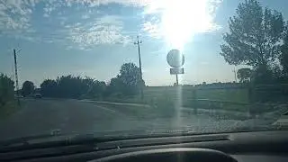 Skrzyżowanie w łuku... gdzieś w łódzkiem