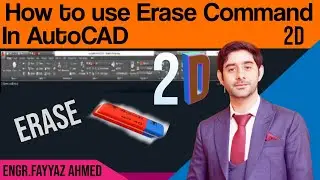 How to use Erase Command in AutoCad 