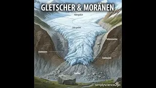 Gletscher: Entstehung, Typen & Trogtäler 🏔️🧊 | Glaziale Erosion, Moränen & Findlinge erklärt