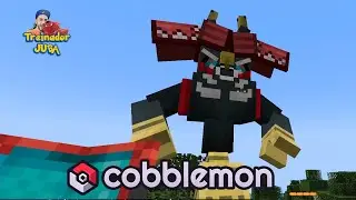 ACHEI O POKÉMON LENDÁRIO TAPU BULU NA FLORESTA DO COBBLEMON NO MINECRAFT