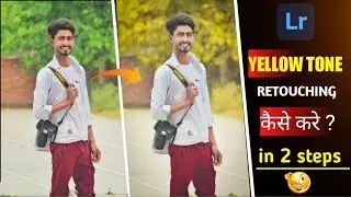 Lightroom yellow 🟡 Tone Photo editing || Very Easy Trick Step by Step | #nsbpicture #taukeeredit