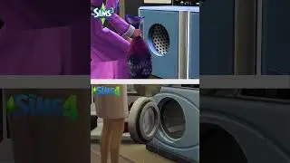 Laundry - Sims 3 vs Sims 4