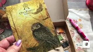 #Вышивка#OwlForest_Embroidery_Zmey_Gorynych#Совиный_лес_Змей_Горыныч_Страж моего канала готов!