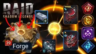 Raid: Shadow Legends- in-depth look at the Forge and artifact, relic crafting(guides, materials).