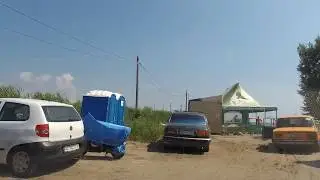 Дорога на Пляж Верховая от Автовокзала (г. Бердянск, Азовское море)