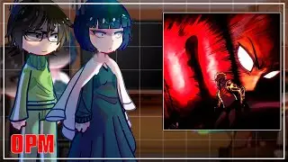 Class B React To Saitama | OPM | Full Parts