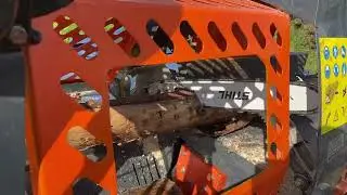 Umbau Sägespaltautomat / Modification Woodprocessor