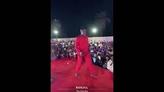 Pape Mbaye  expose la soirée de wally seck Gambia 24/25/26
