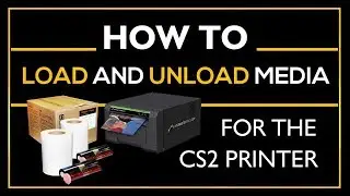 How to Load and Unload Media for the Sinfonia CS2 Printer - CHCS6145