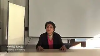 GSH Summer School 2016 - Monica Juneja on curatorial practices and disciplinary borders