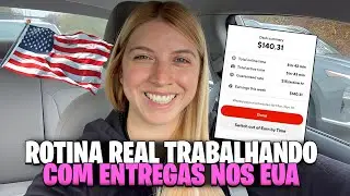 VLOG IN THE UNITED STATES: WORKING BY THE HOUR WITH DOORDASH 🇺🇸📦