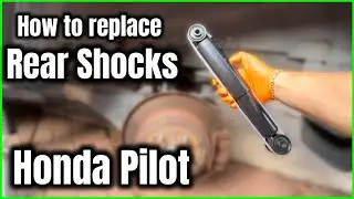 How to replace rear shocks on a honda pilot
