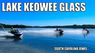 Jet Skiing Lake Keowee - South Carolina's Jewel - Waterfalls, cliff jumping, and sandy beaches!