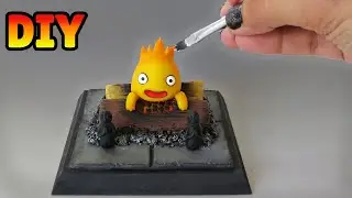 DIY: Como Fazer CALCIFER - O CASTELO ANIMADO (Studio Ghibli)