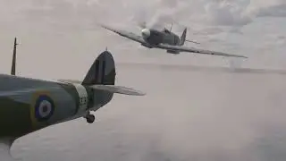 R.A.F Hurricane & Spitfire ( Restore to Flight Project Part 2) Blender 4.2