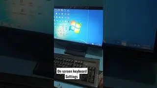 On screen keyboard!  Computer 🖥️ me on screen keyboard Lana। 