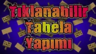 Tıklanabilir Tabela Nasıl Yapılır?