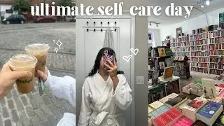 ULTIMATE SELF-CARE DAY| dermaplaning, nails, everything shower, tanning, & more!