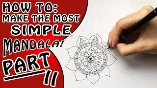 HowTo: Make the most simple mandala! - Part II