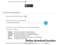 How To Automatically Download Files Using Filemail