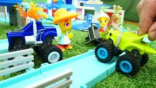 Приключения Чудо Машинок – Вспыш и Зег делают супер прыжки! Видео про машинки и игры для детей