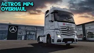 ETS2 1.43 MODS | Actros Plus: New Actros MP4 Cabin Overhaul Mod For ETS2 1.43