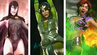 Injustice & Injustice 2: All Girls Supermoves