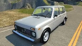 BeamNG.Drive Mod : Lada Niva (Crash test)