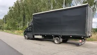 Вожу жесткий перегруз))) Три точки загрузки и одна выгрузка на ГАЗели Некст